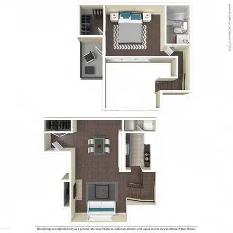 Unit 0407 0705 floor plan