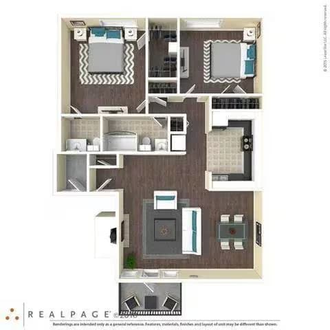 Unit 0208 2009 floor plan