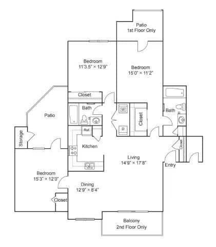 C1 2301 floor plan
