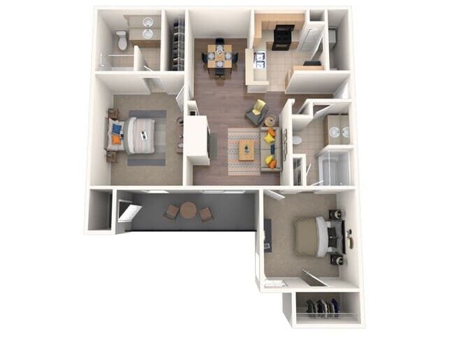 Unit 15307 15307 floor plan