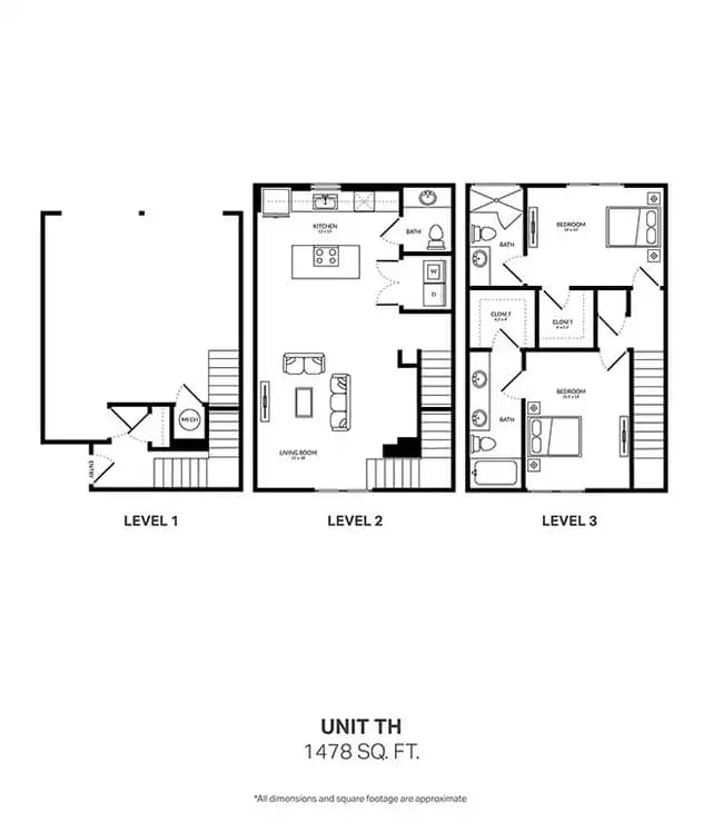Unit 5160 3140 floor plan