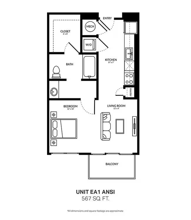 Unit 2205 2205 floor plan