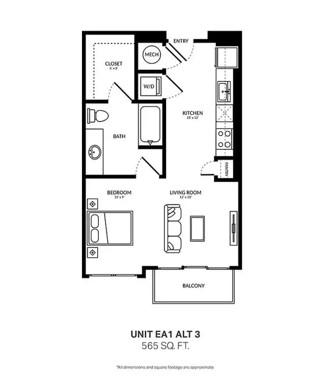 Unit 1124 1424 floor plan