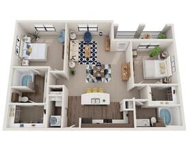 B2C 3 - 1160 floor plan