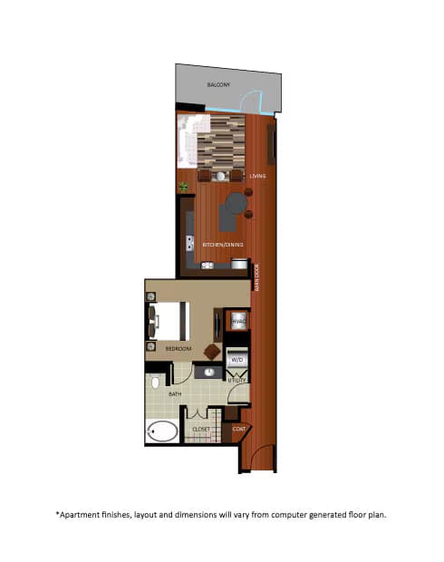 Unit 1107 1107 floor plan