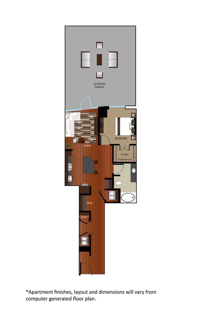 A6 - Renovated 708 floor plan