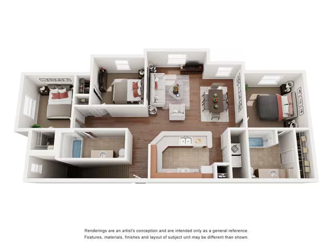 Unit 3201 3201 floor plan