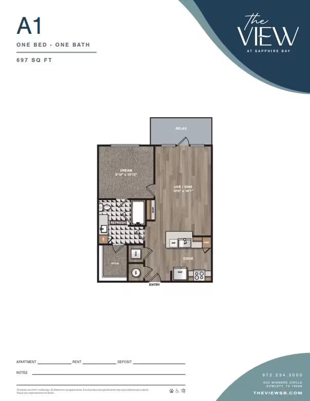Unit 2128 2128 floor plan