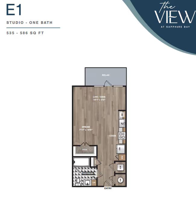 E1 1237 floor plan