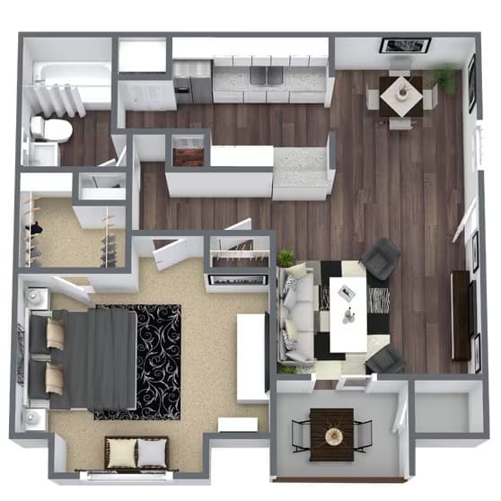 Unit 1824 1824 floor plan