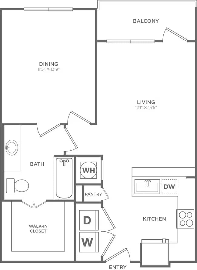 The Ellum Podium 06132 floor plan
