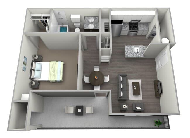 Unit 1110 1110 floor plan