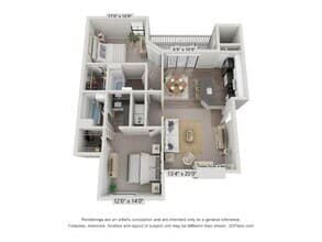 Champions A B2 Upgraded W0826 floor plan