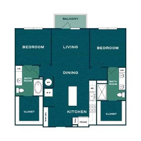 Unit 3217 3217 floor plan