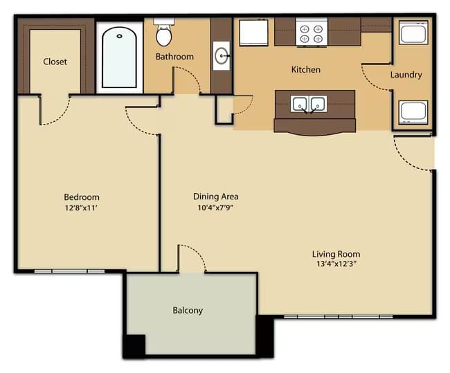 A1 006-636 floor plan