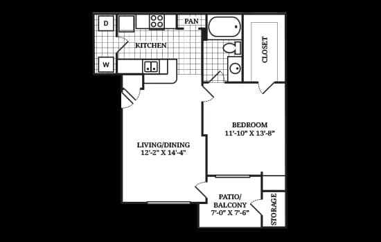 Unit 0724 0724 floor plan