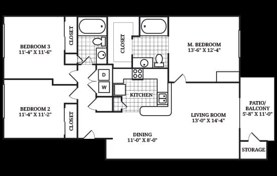 Unit 0224 0224 floor plan