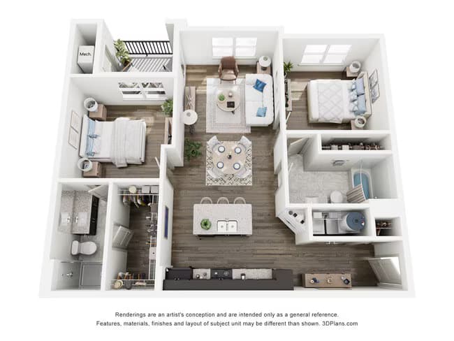 Unit 13305 13305 floor plan