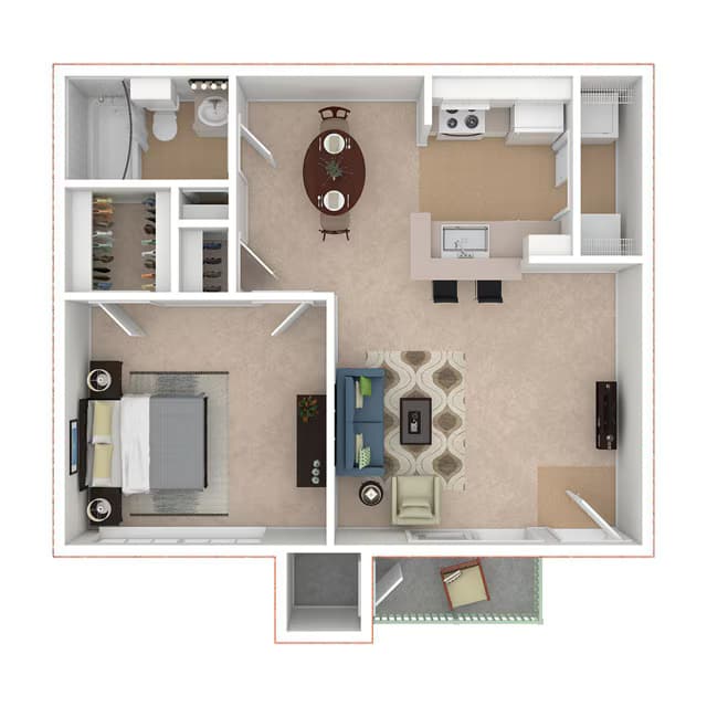 Unit 3206 3206 floor plan
