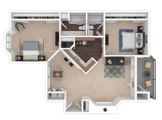 B2 1047 floor plan