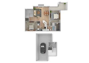Portofino | Renovated 1205 floor plan