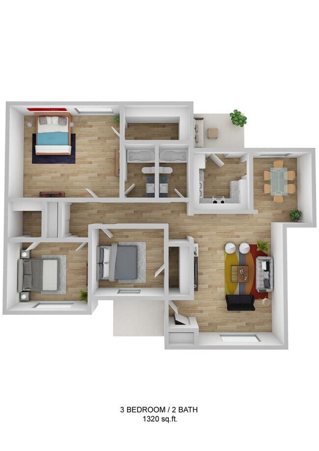 C1 254 floor plan