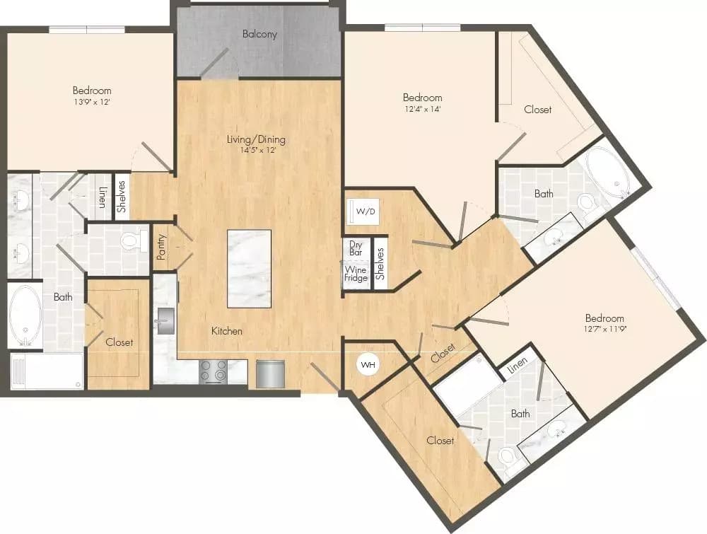 C03D 1-326 floor plan