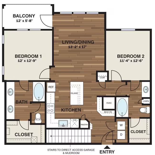 Unit 9202 6202 floor plan