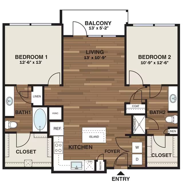 B2 1319 floor plan