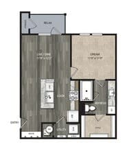 A1 1303 floor plan