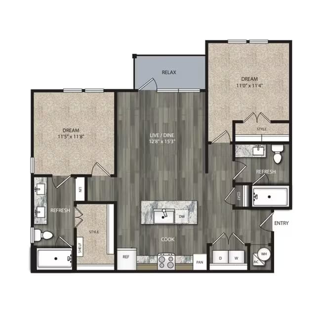 Unit 3211 3211 floor plan