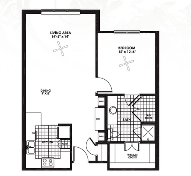 Unit Main-233 Main-233 floor plan