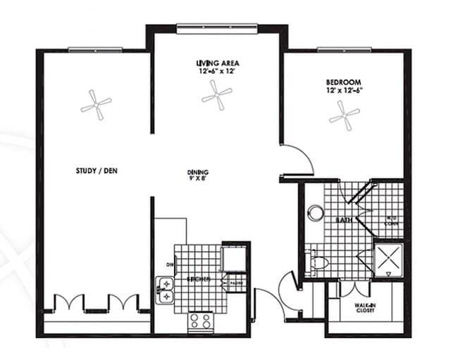 Unit Main-301 Main-301 floor plan