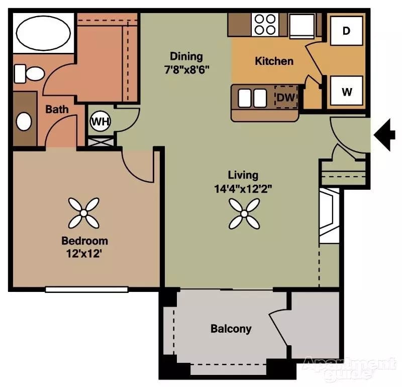Unit 536 536 floor plan