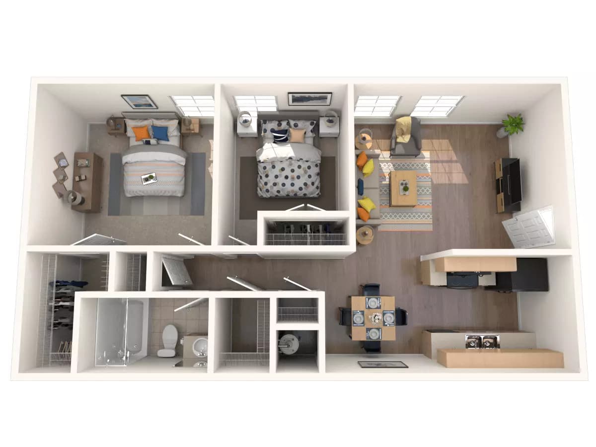 Unit 4511 4511 floor plan