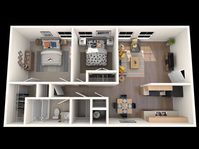 Unit 4703 4703 floor plan