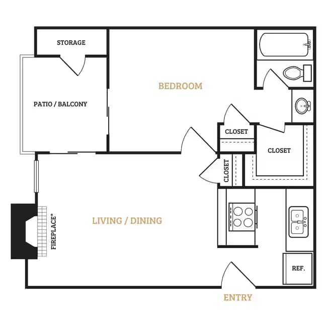 A2 Renovated 3324 floor plan