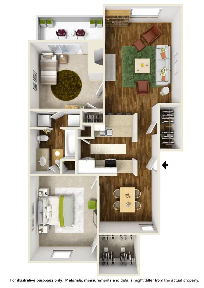 A4 2076 floor plan