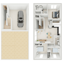 Unit 424E 404S floor plan
