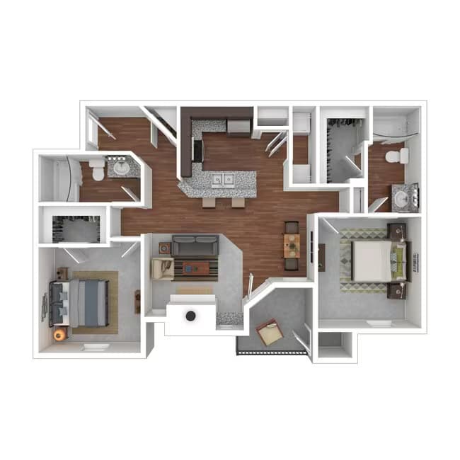 Unit 0834 0834 floor plan
