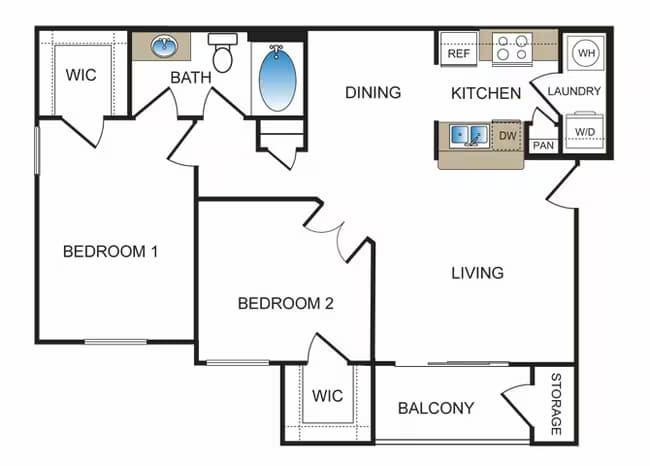 Unit 3111 3111 floor plan