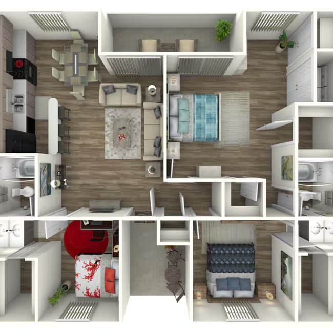 Unit 256 S42-274 floor plan