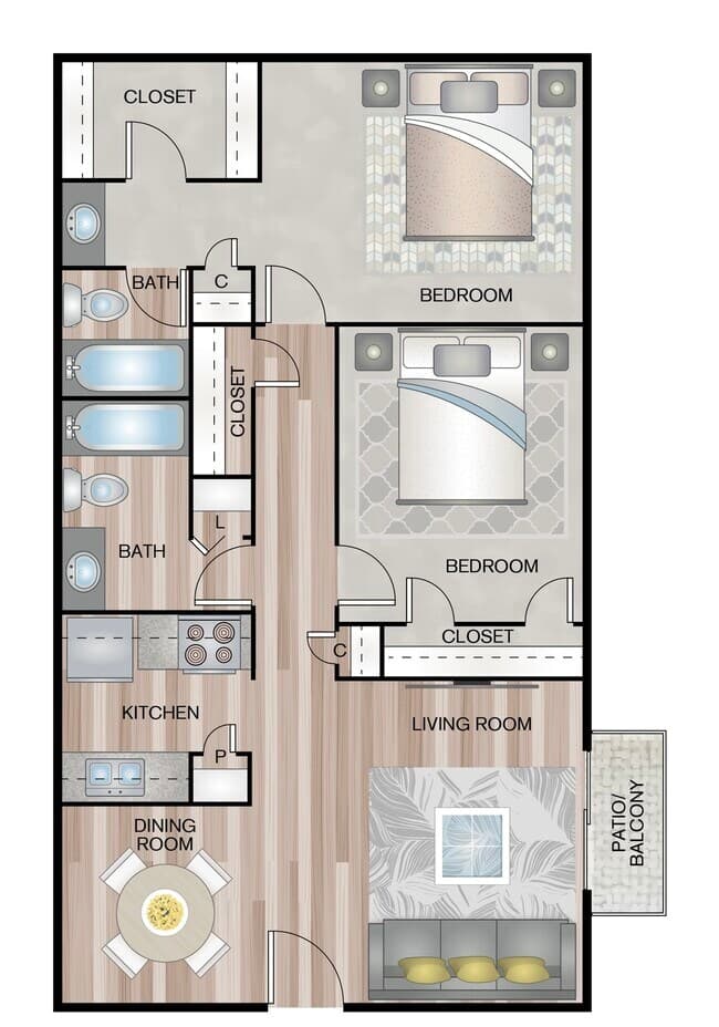 B3 W14-1-1424 floor plan