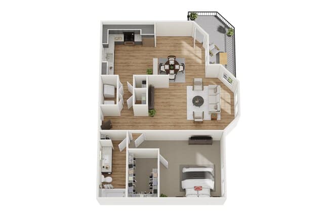 1x1 1105 floor plan