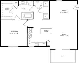 A1 0735 floor plan