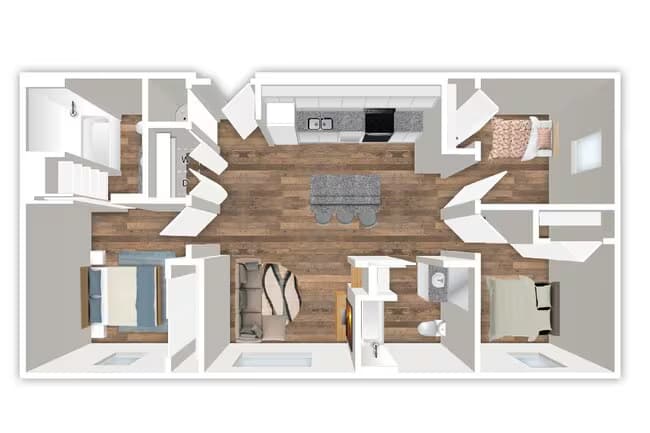 Unit 236 428 floor plan