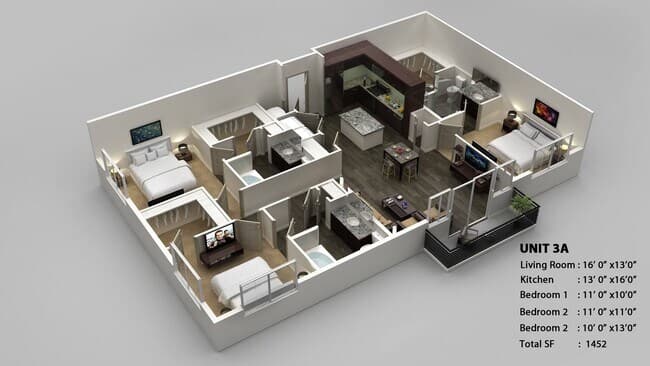 C1 3327 floor plan
