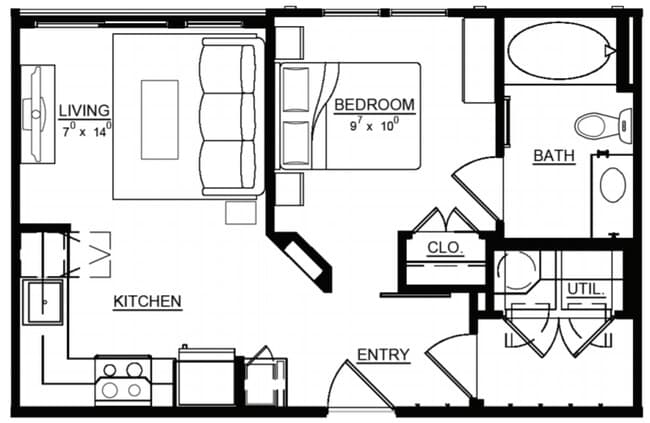 Unit 302 302 floor plan