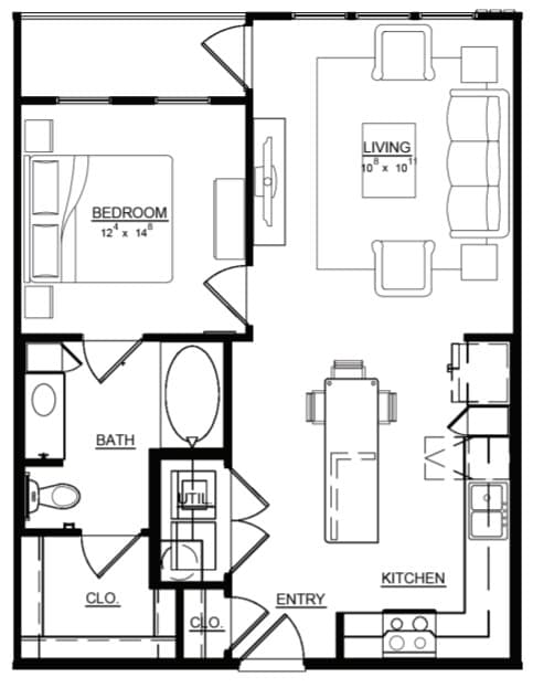 Unit 210 210 floor plan