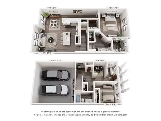 Unit BP-8268 BP-8268 floor plan